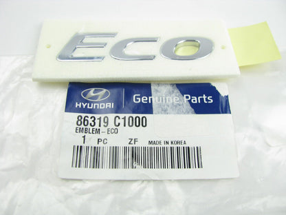 NEW GENUINE Eco Emblem OEM For 2015-2018 Hyundai Sonata ECO 86319C1000