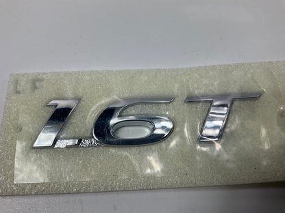 NEW Trunk Lid Emblem ''1.6 T'' 1.6L TURBO OEM For 2018-2019 Sonata 86319C1500