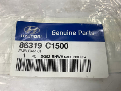 NEW Trunk Lid Emblem ''1.6 T'' 1.6L TURBO OEM For 2018-2019 Sonata 86319C1500