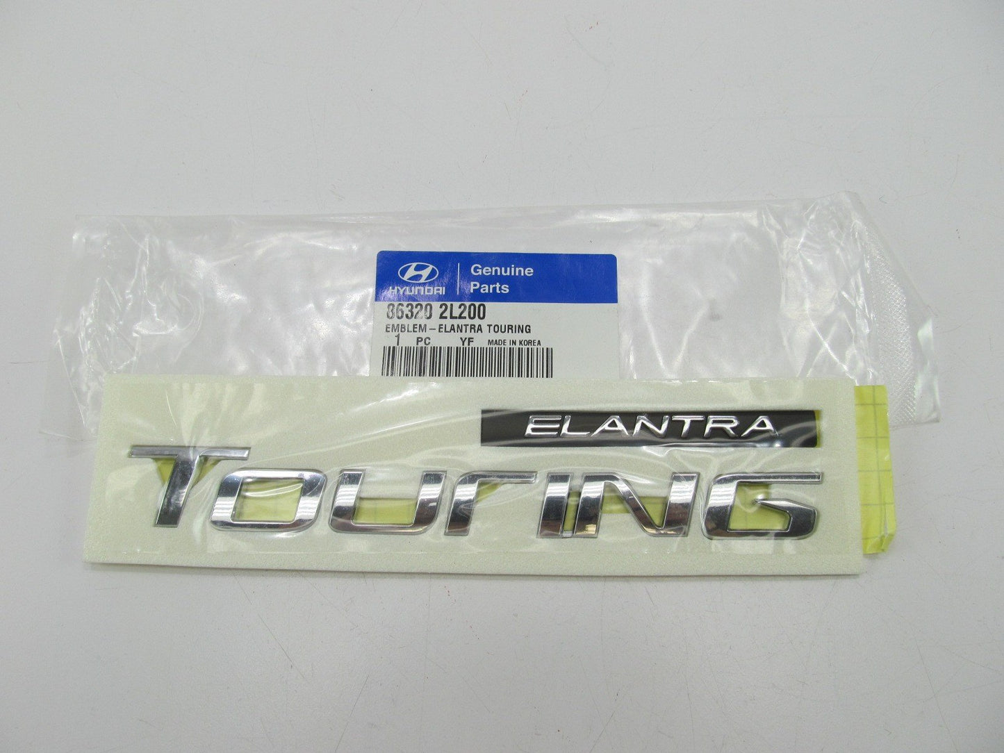 TOURING Lift Gate-Emblem Badge Nameplate 863202L200 For 2009-12 Elantra Touring