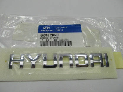 NEW  Liftgate Tailgate Nameplate Badge Emblem OEM For 07-10 Veracruz 863203J000