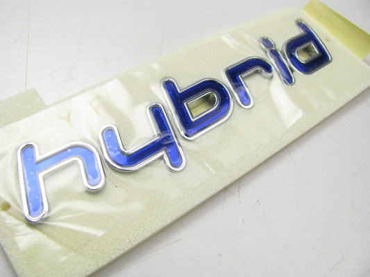NEW GENUINE - OEM 863304R500 Emblem - Hybrid For 2011-2015 Hyundai Sonata