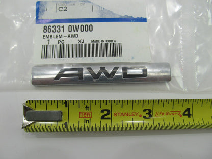 New Genuine AWD Fender Emblem OEM For 2007-2012 Santa Fe 863310W000