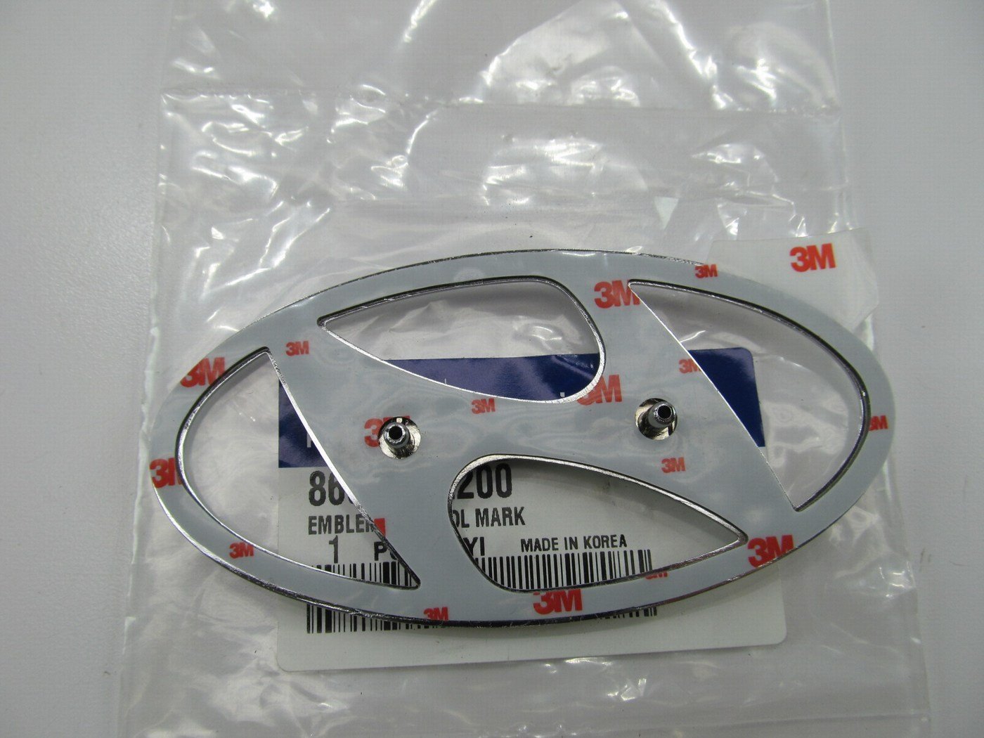New Genuine *H* Trunk Lid Emblem Logo OEM For 2008 Accent 863411E200