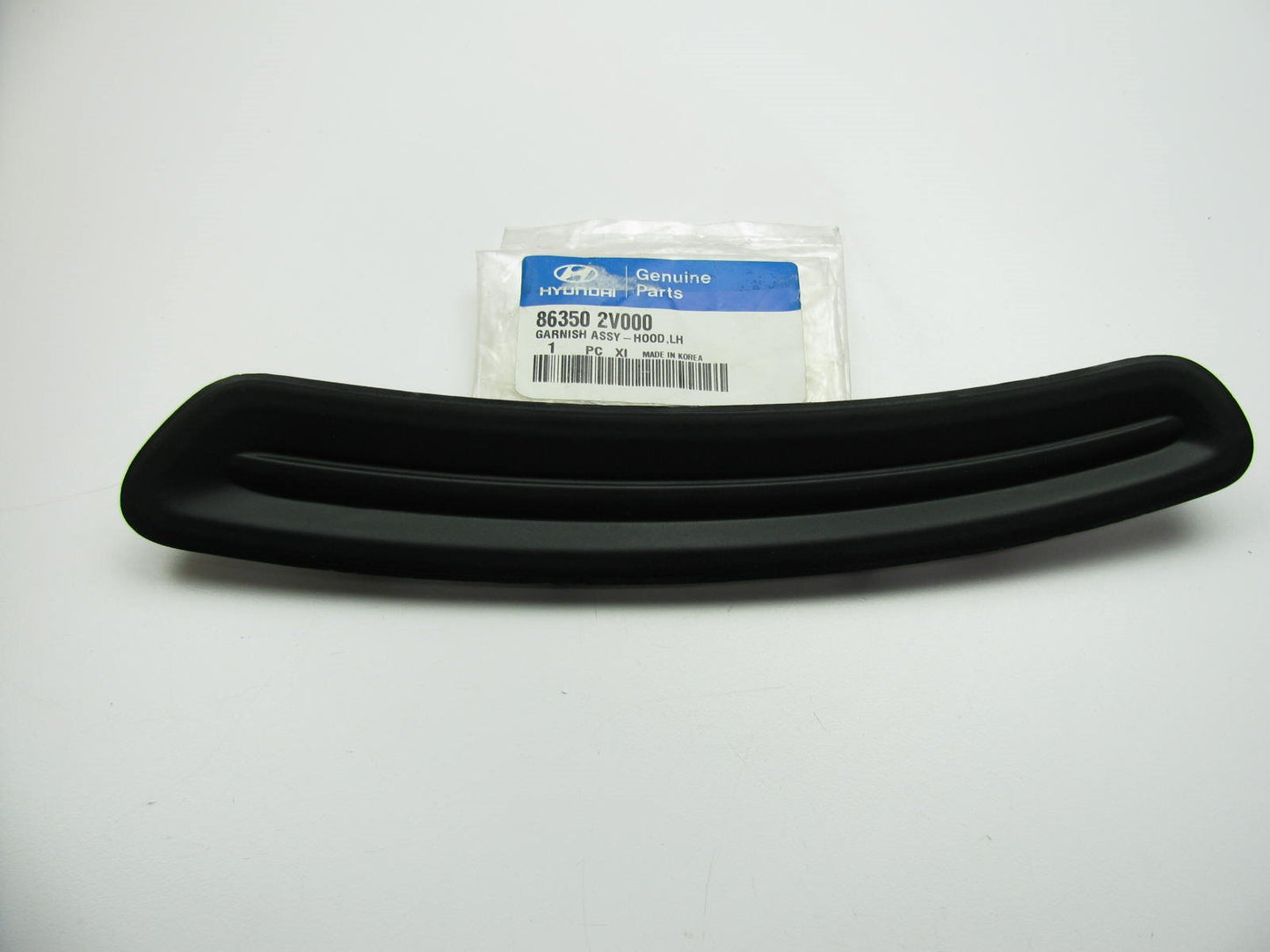 863502V000 Left Hood Garnish Grille Scoop Insert OEM For 12-16 Hyundai Veloster