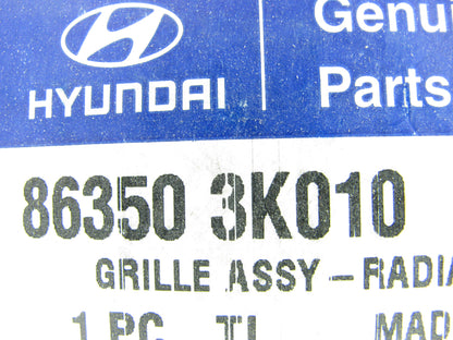 NEW - OEM Radiator Grille W/ Emblem For 2005-2007 Hyundai Sonata 863503K010