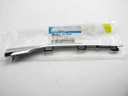 New Chrome Front Grille Moulding Strip Left Side OEM For 2010 Elantra 863532H500
