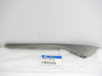 Front Upper Radiator Right Side Chrome Grille Moulding Trim For 13-15 Santa Fe