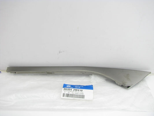 Front Upper Radiator Right Side Chrome Grille Moulding Trim For 13-15 Santa Fe