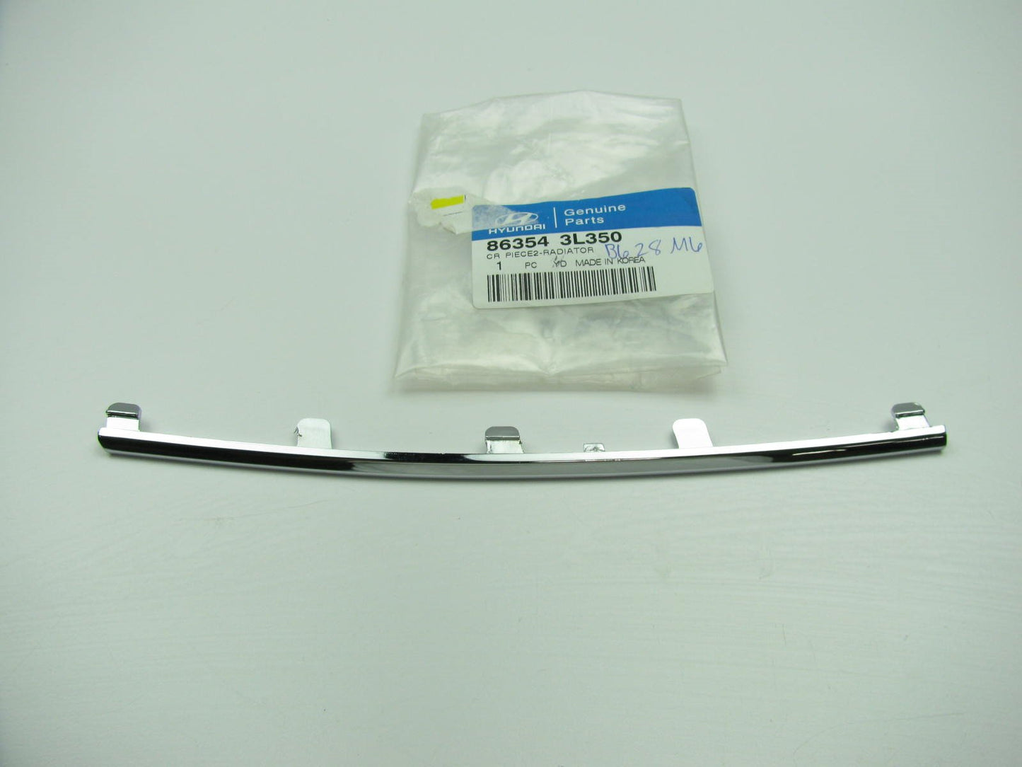 New OEM Front Bumper Grille Chrome Cover Trim For 06-08 Azera 863543L350