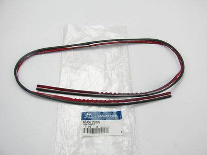 NEW - OEM 8635626900 Front Grille Moulding Gasket Strip Seal For 01-06 Santa Fe