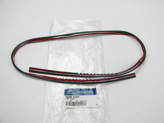 NEW - OEM 8635626900 Front Grille Moulding Gasket Strip Seal For 01-06 Santa Fe