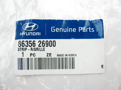 NEW - OEM 8635626900 Front Grille Moulding Gasket Strip Seal For 01-06 Santa Fe
