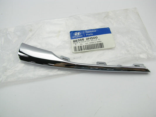 NEW Center Lower Right Grille Trim CHROME OEM For 2006-2010 Elantra 863562H500