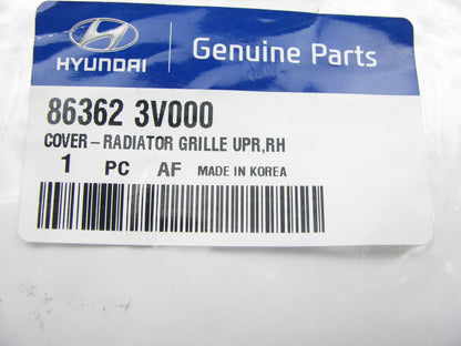 Right Passenger Side Radiator Support Upper Baffle Moulding OEM For 12-14 Azera