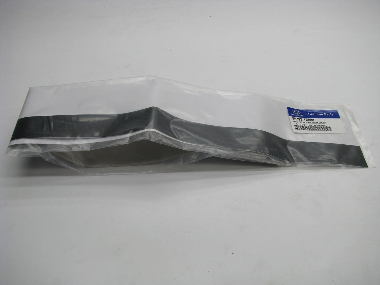 New Genuine REAR RIGHT Door Exterior Black Out Tape OEM For 2013-2014 Accent