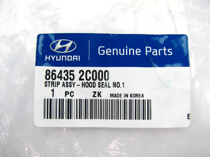 Front Hood Seal Weatherstrip Seal OEM For 2001-2008 Hyundai Tiburon 864352C000