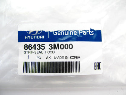 NEW GENUINE Front Weatherstrip Hood Seal OEM For 2009-2014 Genesis  864353M000