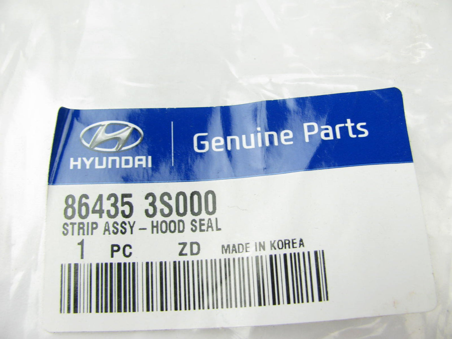 New OEM Hood Front Weather Strip For 11-15 Hyundai Sonata 864353S000