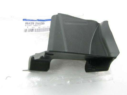 New Hood Weatherstrip End Filler Cap Left Driver For 12-16 Veloster 864392V000