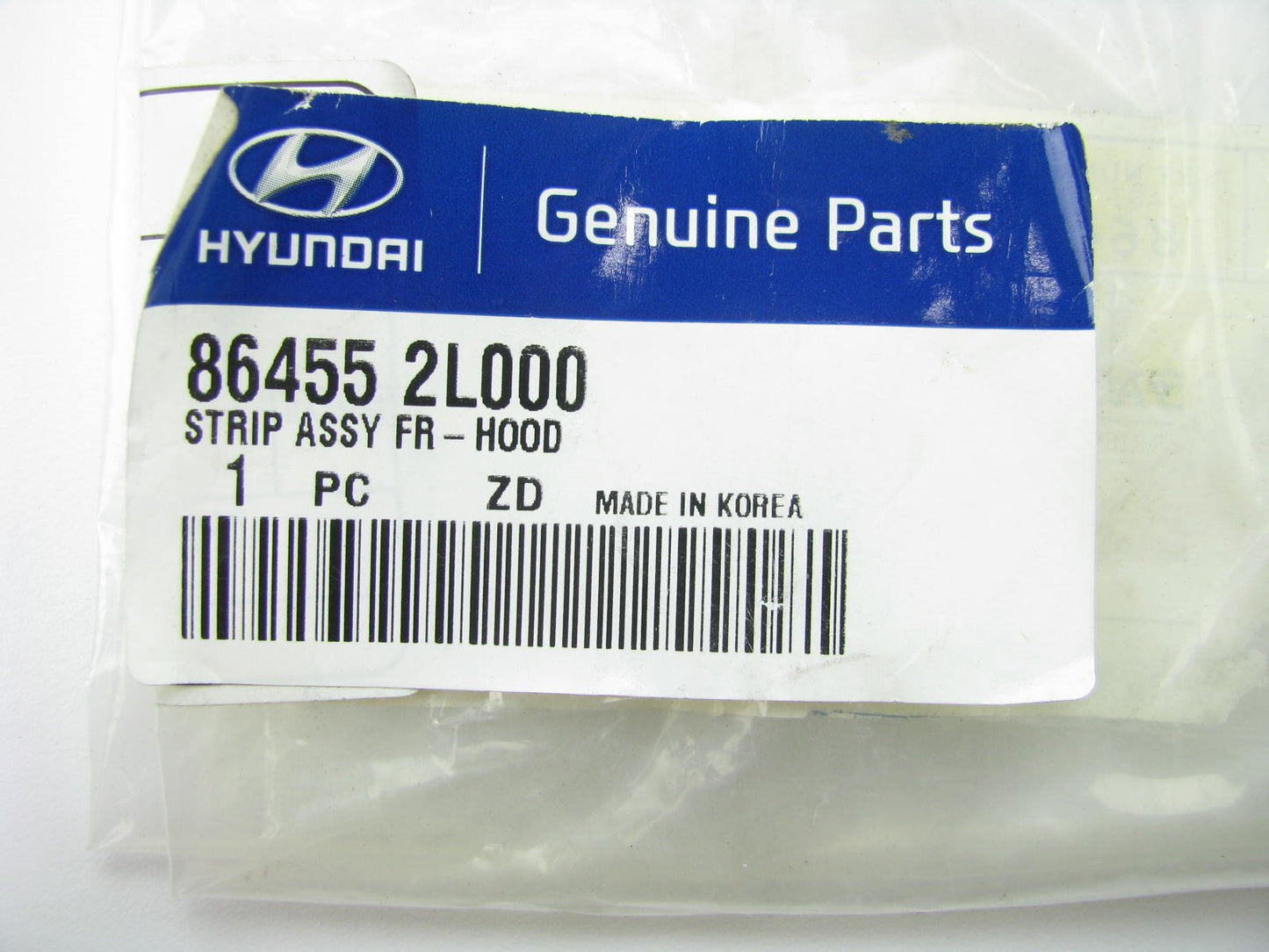 NEW GENUINE Front Hood Seal Strip OEM For 2009-12 Elantra WAGON ONLY 864552L000