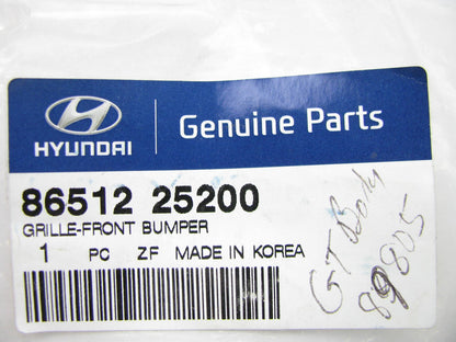 NEW GENUINE Front Bumper Deflector Grille Moulding Insert For 00-02 Accent HATCH