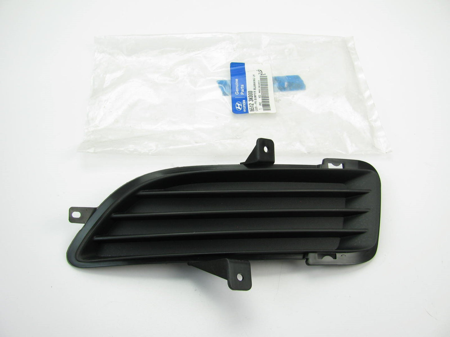 Front Bumper Blanking Hole Fog Lamp Cover LEFT (DRIVERS) SIDE For 2006-08 Sonata