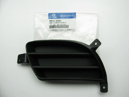 NEW - LEFT (Drivers Side) Fog Lamp Bumper Hole Blanking Cover For 2009-10 Sonata