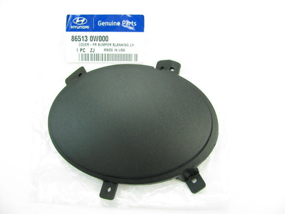 New OEM Front Bumper Blank Fog Lamp Hole Cover Left Driver For 08-09 Santa Fe
