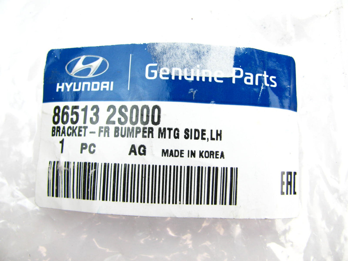 Front Bumper Mount LEFT Support Bracket OEM For 2010-15 Tucson  865132S000