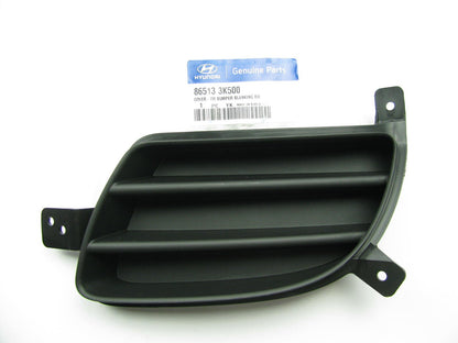 New Front Bumper Blank Hole Cover Right Passenger For 09-10 Sonata 865133K500