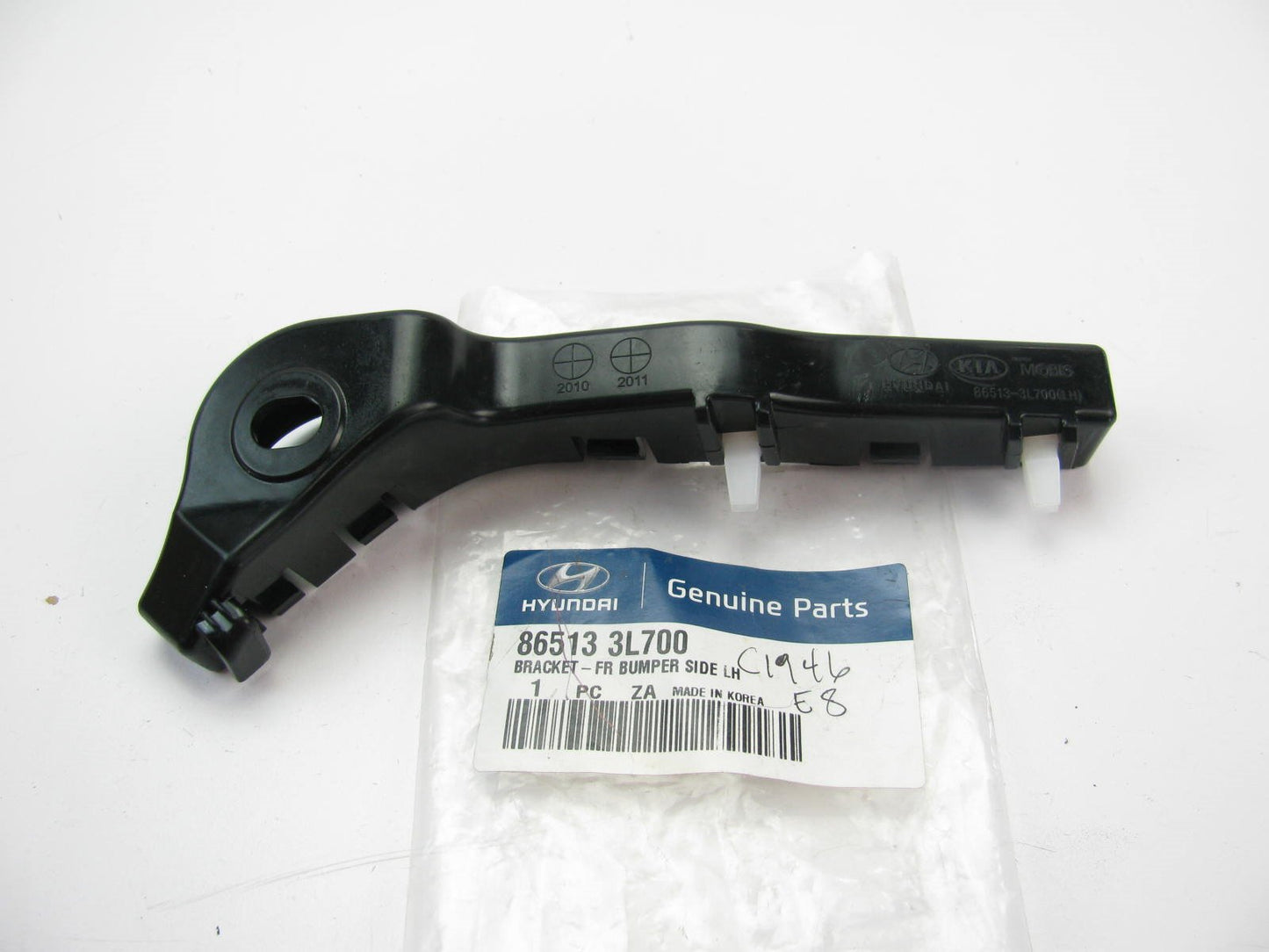 New OEM Front Bumper Bracket Left Driver For 2010 Azera 865133L700