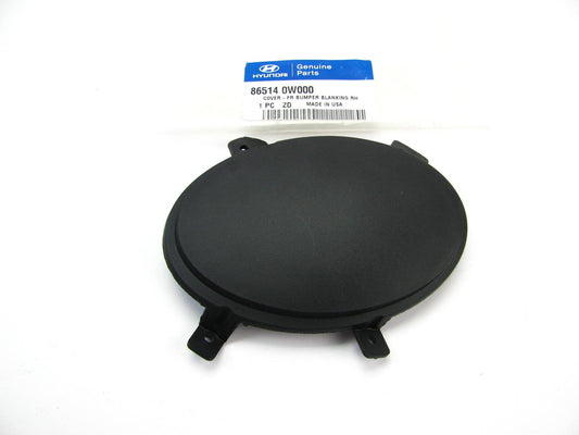 Right Passengers Side Fog Light Lamp Blank Cover Plate OEM For 2008-09 Santa Fe