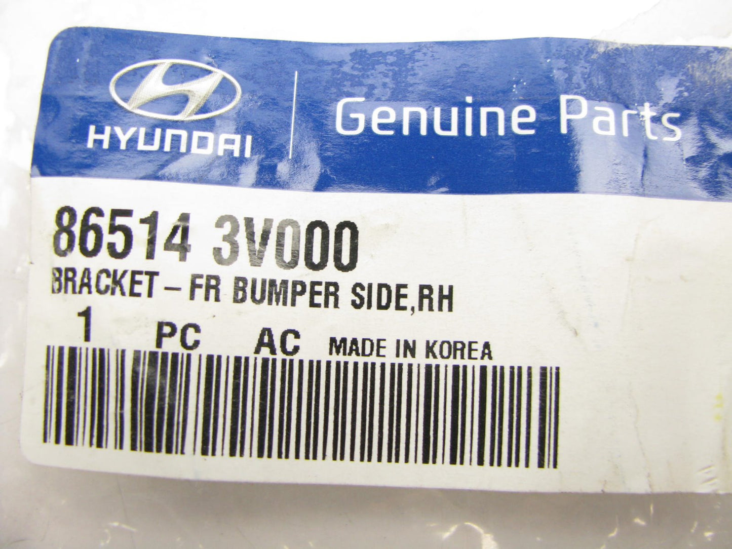 Front Bumper Right Side Fender Retainer Support Bracket OEM For 2012-2015 Azera
