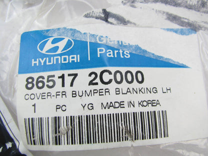 LEFT Drivers Side Fog Light Hole Blank Cover OEM For 2003-04 Tiburon 865172C000