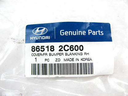 Passenger RIGHT Side Fog Light Hole Cover OEM For 2005-2006 Hyundai Tiburon