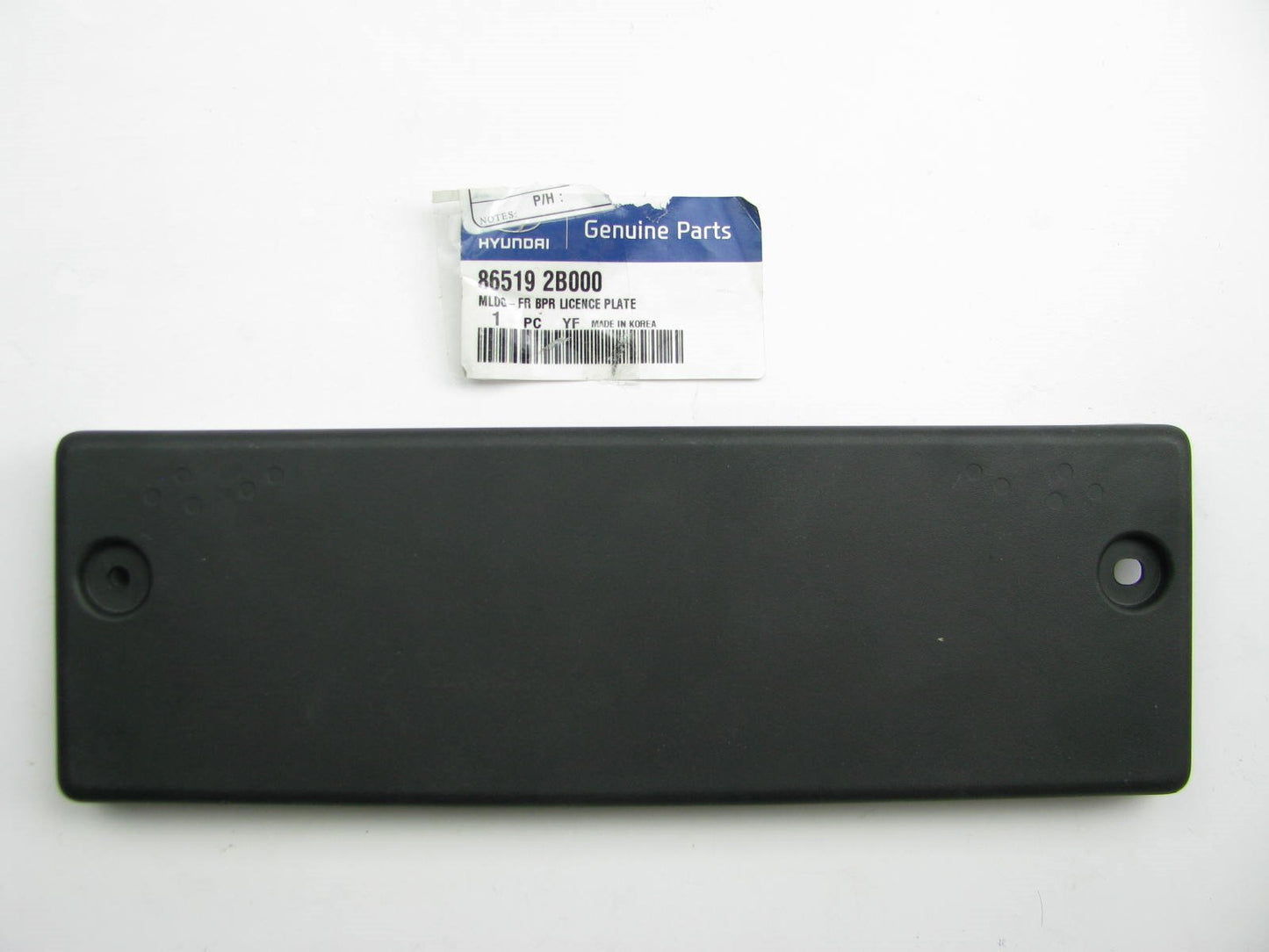 NEW GENUINE OEM Front Bumper License Plate Bracket For 2007 Santa Fe 865192B000