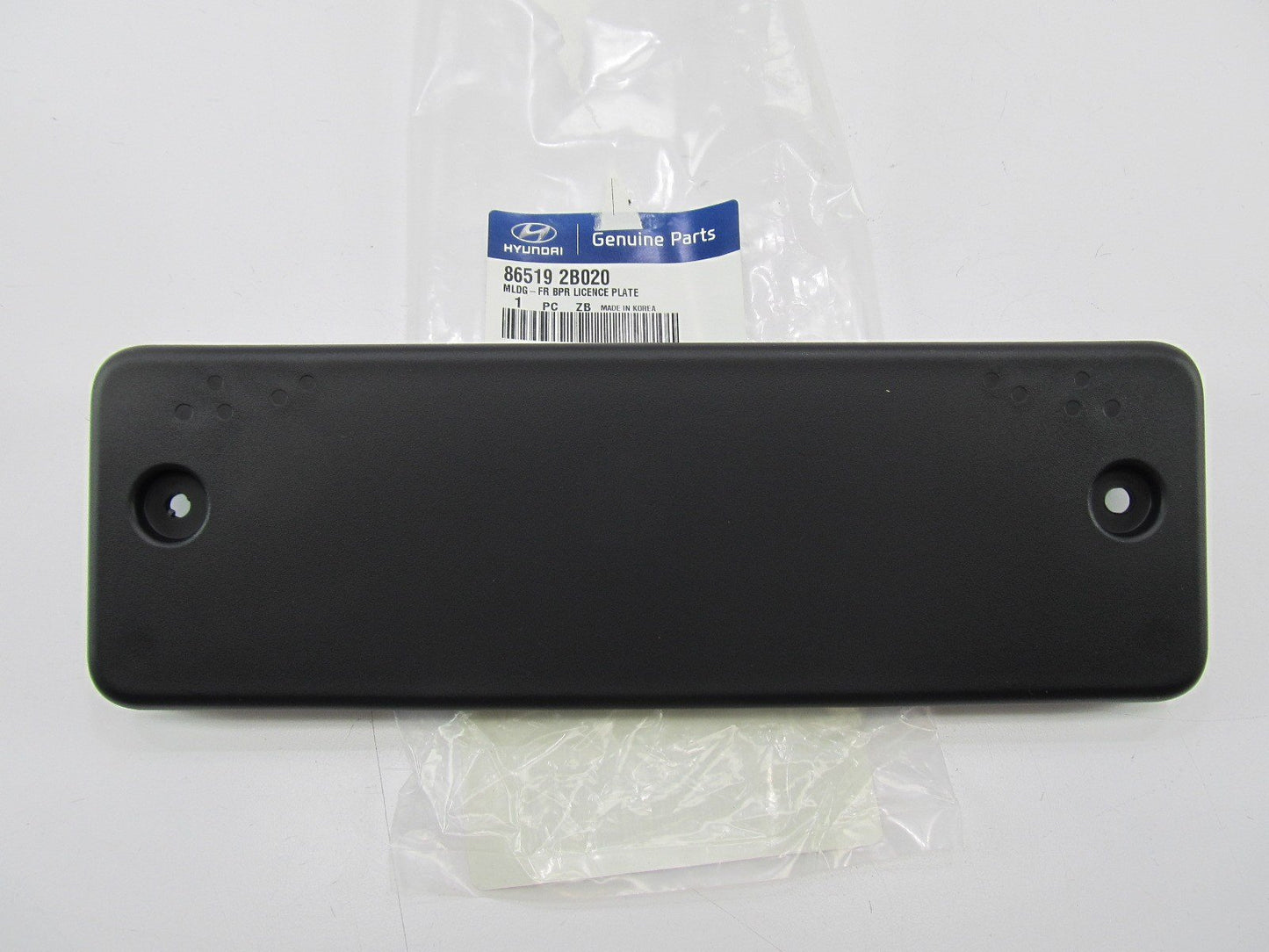 New Front License Plate Bracket OEM For Hyundai Santa Fe 07-09 86519-2B020