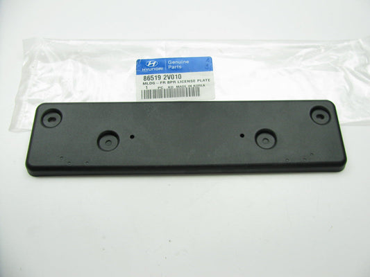 Front License Plate Mounting Bracket OEM For 2012-2016 Veloster  865192V010