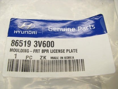 New Genuine Front License Plate Mounting Bracket OEM For 2015-2017 Hyundai Azera