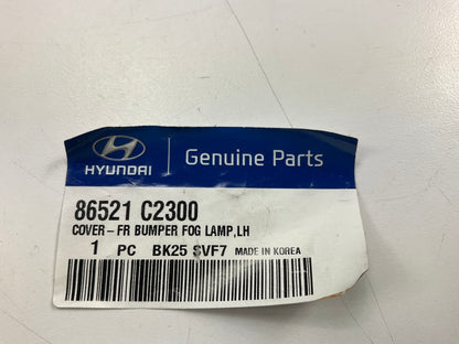 NEW - OEM 86521C2300 Front Left Bumper Fog Lamp Cover For 2015-17 Hyundai Sonata