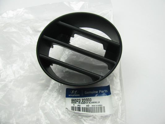 New Oem Front Bumper Blanking Cover Left For 01-03 Hyundai Elantra 865232D000