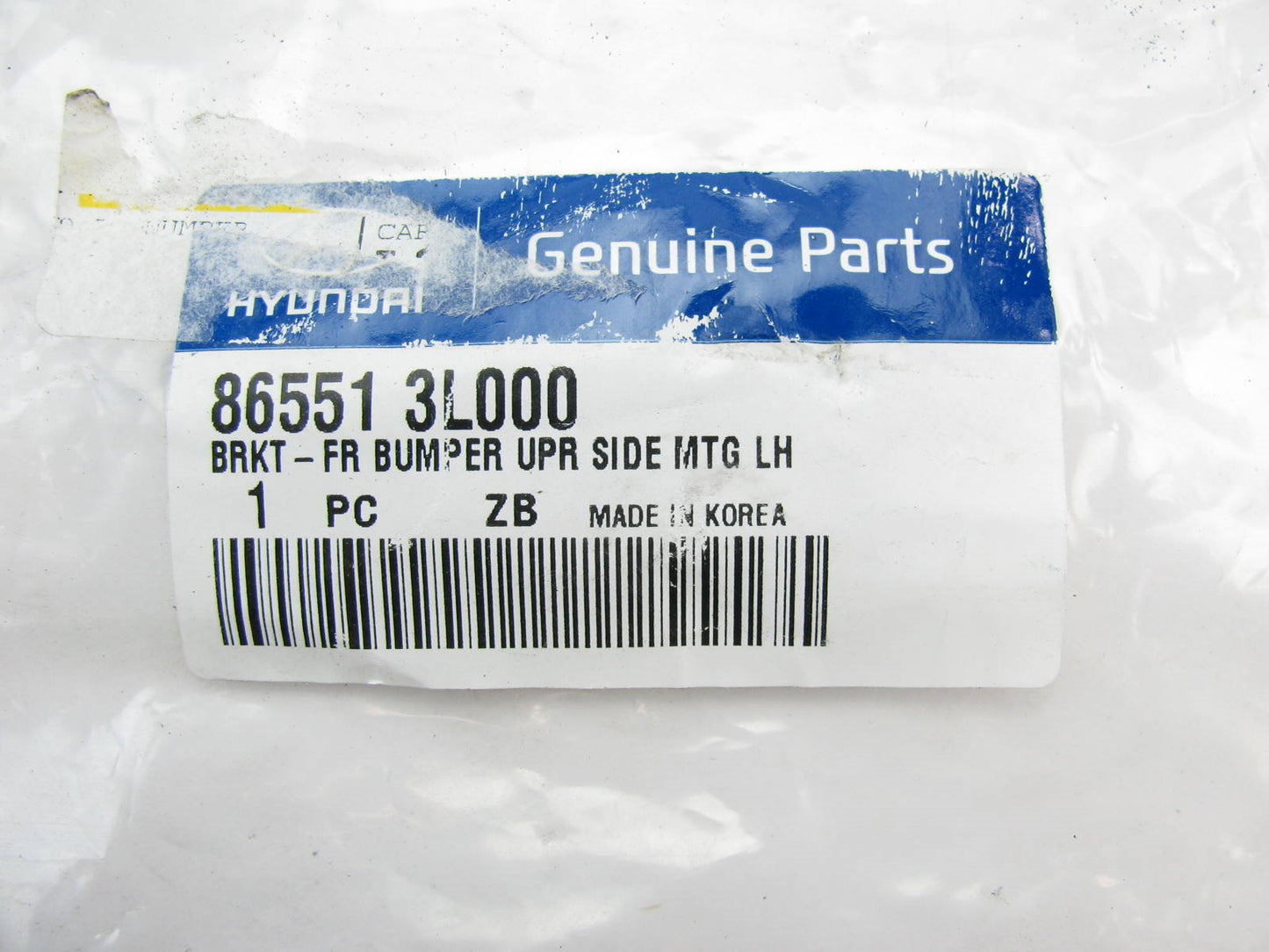 NEW GENUINE Front Left Bumper Face Bar Bracket Driver Side OEM For 06-11 Azera
