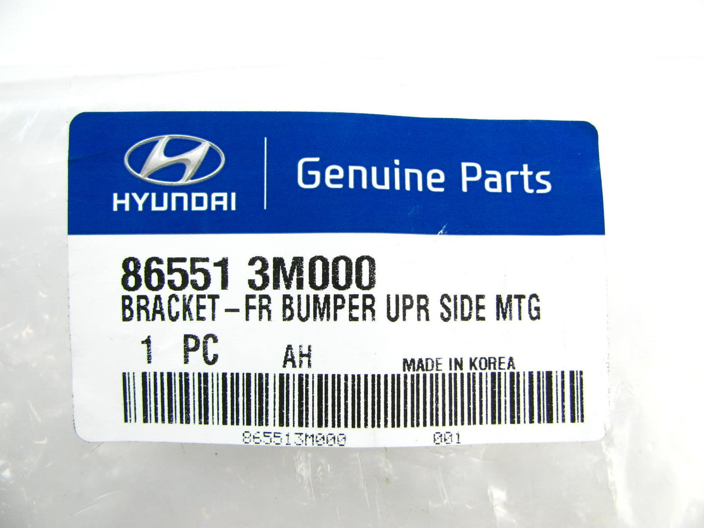 Front Bumper Face Bar Bracket Retainer Mounting Brace Left OEM For 09-10 Genesis