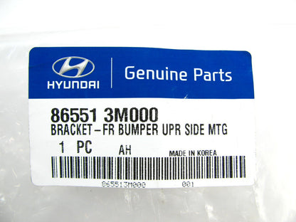 Front Bumper Face Bar Bracket Retainer Mounting Brace Left OEM For 09-10 Genesis