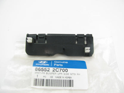 FRONT Bumper Cover Upper Bracket Right Passengers Side OEM For 2007-08 Tiburon