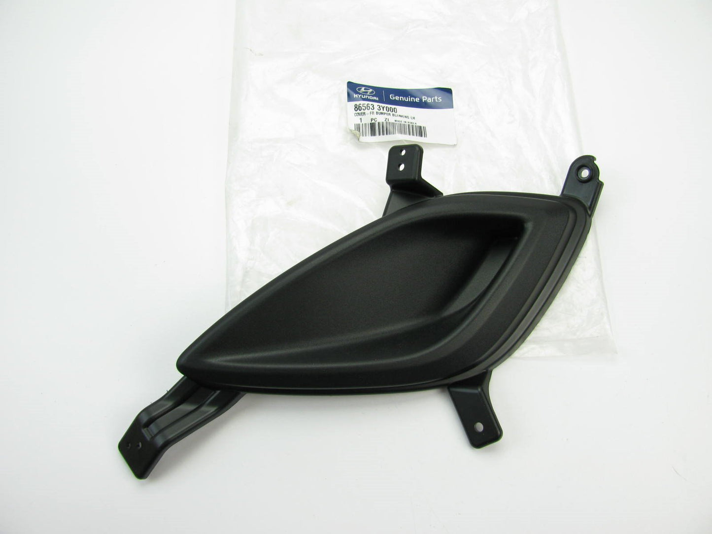 Front Bumper LEFT (DRIVER) Fog Light Lamp Hole Blanking Cover For 11-13 Elantra