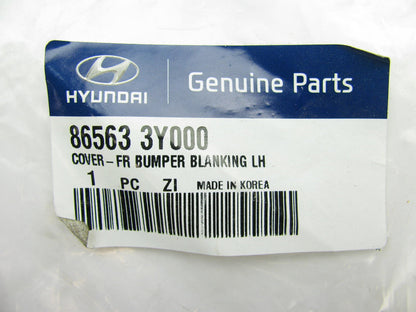 Front Bumper LEFT (DRIVER) Fog Light Lamp Hole Blanking Cover For 11-13 Elantra