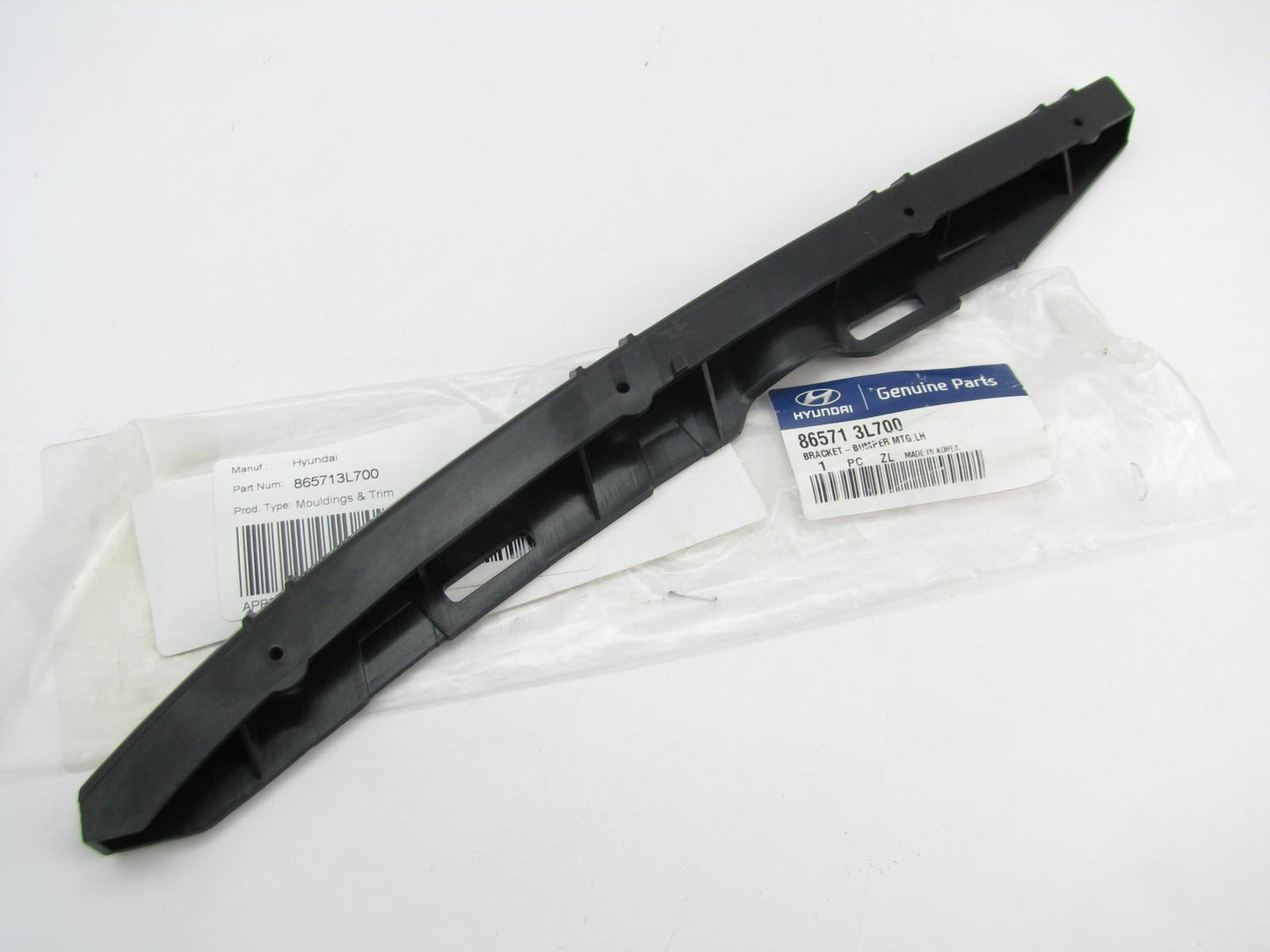 New OEM Front Bumper Mounting Bracket Left Driver For 2011 Azera 865713L700