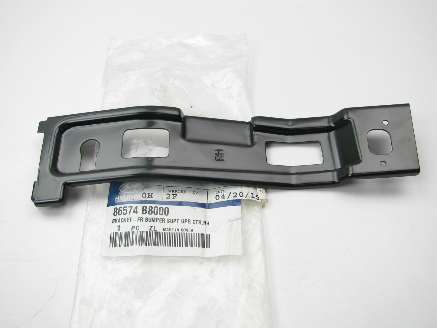 New Front Bumper Support Upper Center Bracket Right Passenger For 13-15 Santa Fe
